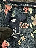 Gap Outlet 100% Rayon Black 3/4 Sleeve Blouse Size L - photo 7