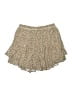 Unbranded 100% Polyester Animal Print Tan Skort Size L - photo 2