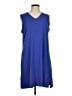 Lands' End Blue Casual Dress Size M - photo 1