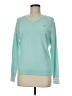 Adidas Teal Long Sleeve Polo Size M - photo 1