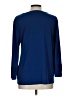 Karl Lagerfeld Paris Blue 3/4 Sleeve Top Size L - photo 2