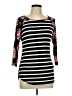 Assorted Brands Black 3/4 Sleeve Top Size L - photo 1