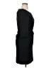 H&M Solid Black Cocktail Dress Size 14 - photo 4