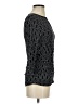 Vince Camuto Black 3/4 Sleeve Top Size XS - photo 4