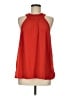 Johnston & Murphy 100% Polyester Red Sleeveless Blouse Size M - photo 1