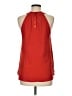 Johnston & Murphy 100% Polyester Red Sleeveless Blouse Size M - photo 2