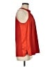 Johnston & Murphy 100% Polyester Red Sleeveless Blouse Size M - photo 4