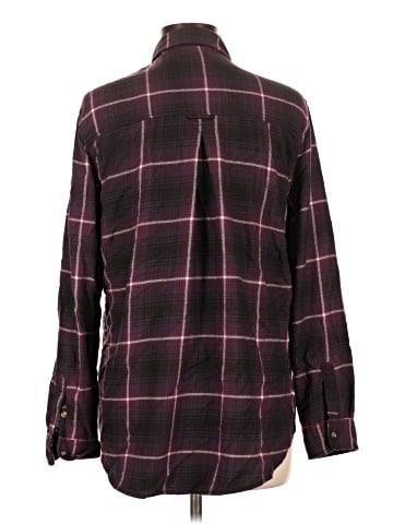 American Eagle Outfitters Long Sleeve Button-Down Shirt (view 2)