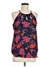 Papermoon 100% Polyester Blue Sleeveless Blouse Size M - photo 1