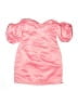PrettyLittleThing 100% Polyester Pink Cocktail Dress Size 2 - photo 2