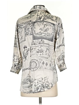 Ishyu 3/4 Sleeve Button-Down Shirt (view 2)