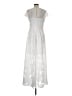 Hutch 100% Polyester White Cocktail Dress Size 8 - photo 2
