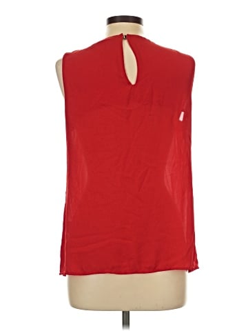 Rose + Olive Sleeveless Blouse (view 2)