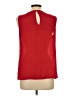 Rose + Olive 100% Polyester Red Sleeveless Blouse Size L - photo 2