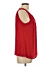 Rose + Olive 100% Polyester Red Sleeveless Blouse Size L - photo 4