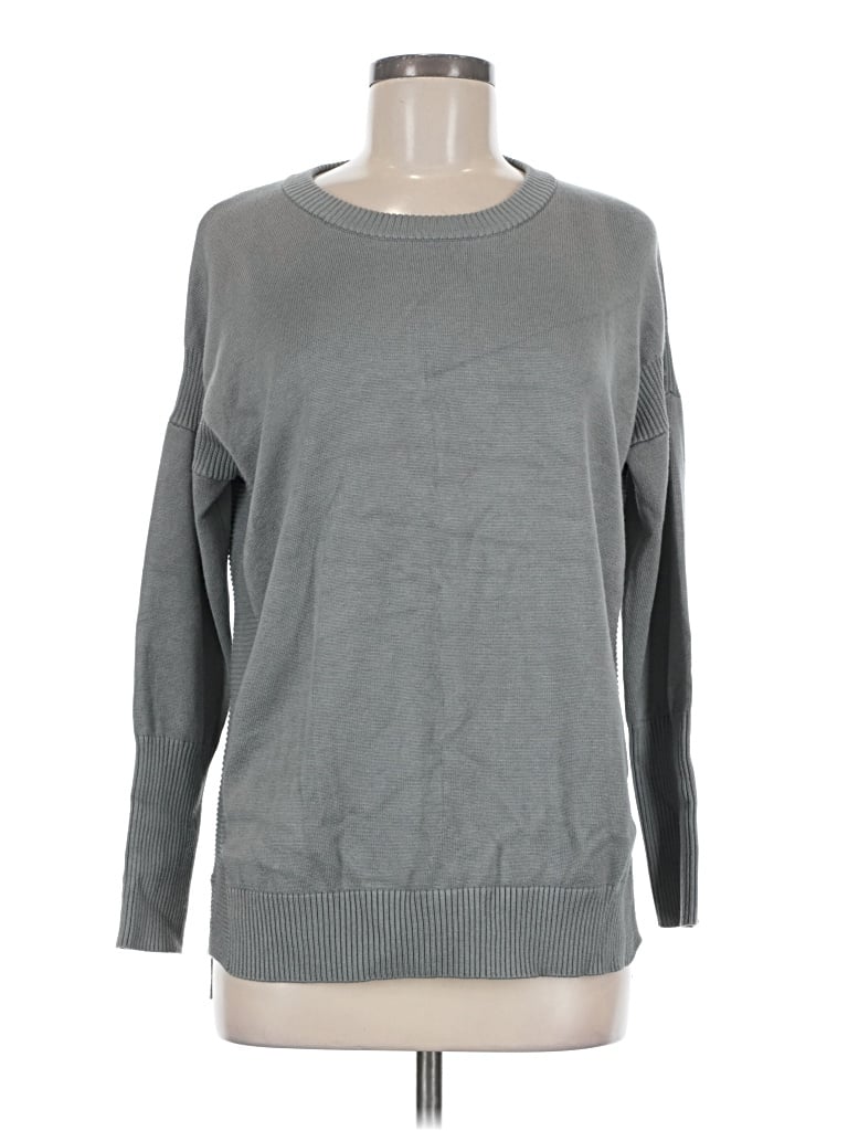 Pre-owned Metric Knits Pullover Sweater In Gray