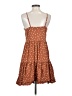 Only Polka Dots Brown Casual Dress Size XS - photo 2