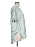 Lyssé Teal Short Sleeve Blouse Size L - photo 4