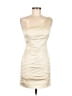 Assorted Brands Ivory Cocktail Dress Size L - photo 1