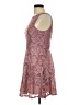 Speechless Paisley Burgundy Cocktail Dress Size L - photo 5
