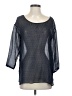 Diega Gray 3/4 Sleeve Blouse Size S - photo 1