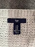 Gap Outlet 100% Cotton Checkered-gingham Gray Pullover Sweater Size XL - photo 7