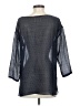 Diega Gray 3/4 Sleeve Blouse Size S - photo 2