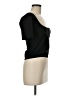 Unbranded Black Short Sleeve Top Size M - photo 4