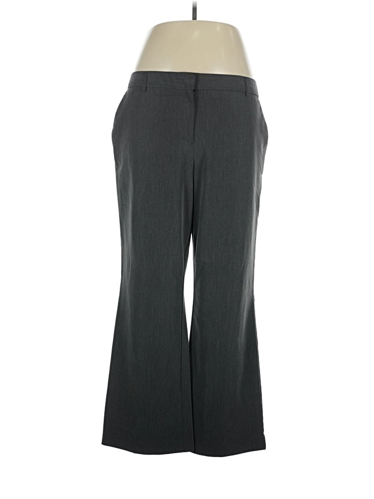 Pre-owned Van Heusen Dress Pants In Gray