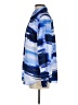 Chico's 100% Polyester Color Block Blue Long Sleeve Blouse Size S - photo 5