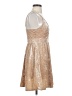 Xhilaration Metallic Tan Cocktail Dress Size S - photo 4