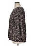 Ellen Tracy Print Black 3/4 Sleeve Blouse Size XL - photo 5