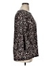 Ellen Tracy Print Black 3/4 Sleeve Blouse Size XL - photo 4