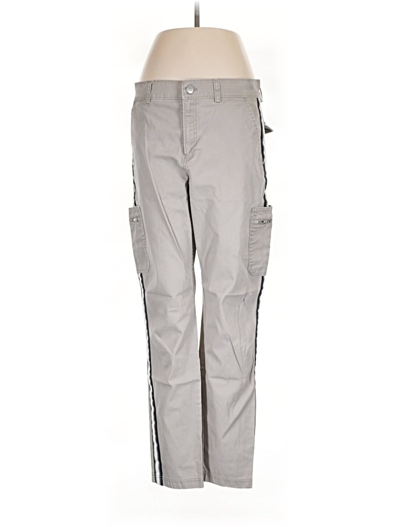 Pre-owned Athleta Cargo Pants In Gray