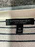 Banana Republic Stripes Ivory Silk Pullover Sweater Size M - photo 6