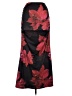 Shein Floral Black Formal Skirt Size 6 - photo 1