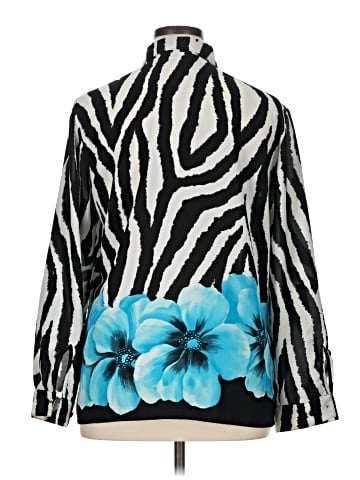 Sag Harbor Long Sleeve Blouse (view 2)