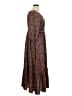 BLOOMCHIC Paisley Floral Brown Casual Dress Size 14 - 16 - photo 4