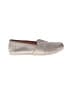 TOMS Metallic Silver Flats Size 8 1/2 - photo 1
