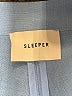 Sleeper 100% Linen Solid Blue Shorts Size S - photo 3