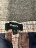 Theory Plaid Gray Casual Pants Size 0 - photo 7