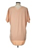 Lyssé Tan Orange Short Sleeve Blouse Size L - photo 2