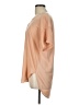 Lyssé Tan Orange Short Sleeve Blouse Size L - photo 5