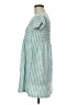 Unbranded Stripes Teal Casual Dress Size M - photo 5