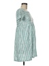 Unbranded Stripes Teal Casual Dress Size M - photo 4