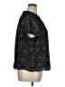 Torrid 100% Polyester Stars Black Short Sleeve Blouse Size 1X Plus (1) - photo 4