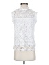 NANETTE Nanette Lepore 100% Polyester White Sleeveless Blouse Size S - photo 1