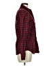 Chaps 100% Cotton Checkered-gingham Red Long Sleeve Button-Down Shirt Size M - photo 4