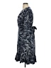 Glamour Paisley Blue Casual Dress Size 16 - photo 5