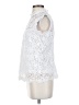 NANETTE Nanette Lepore 100% Polyester White Sleeveless Blouse Size S - photo 5